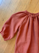 Load image into Gallery viewer, Gathered dress | Terracotta | 6-9 mths