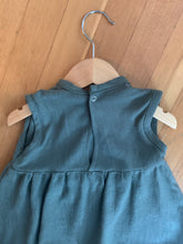 Load image into Gallery viewer, Sleeveless dress | Ocean | 9-12 mths