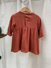 Load image into Gallery viewer, Sleeved dress | Terracotta | 9-12 mths