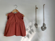 Load image into Gallery viewer, Sleeveless dress | Terracotta | 9-12 mths
