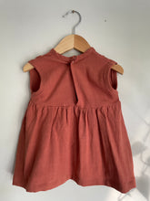 Load image into Gallery viewer, Sleeveless dress | Terracotta | 9-12 mths
